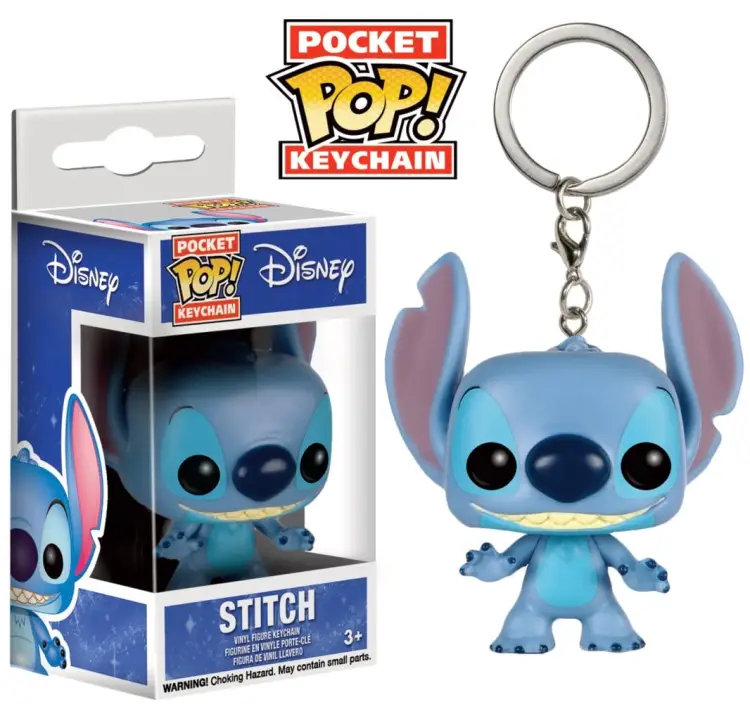 Kieszonkowe breloki do kluczy: Disney - Stitch