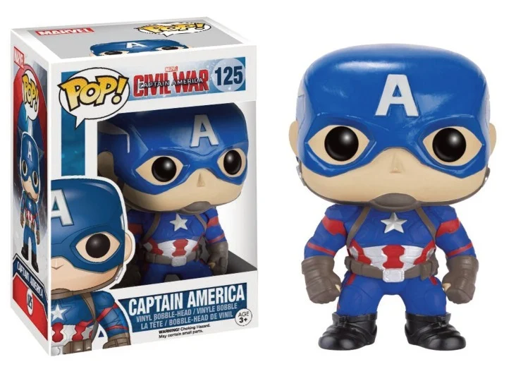 MARVEL CIVIL WARS - POP N° 125 - Kapitan Ameryka