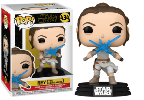 STAR WARS IX - POP nr 434 - Rey z 2 mieczami świetlnymi
