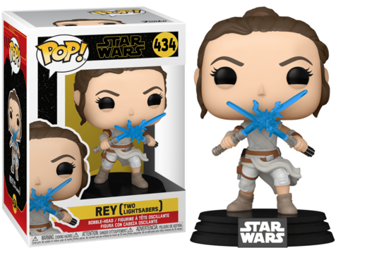 STAR WARS IX - POP nr 434 - Rey z 2 mieczami świetlnymi