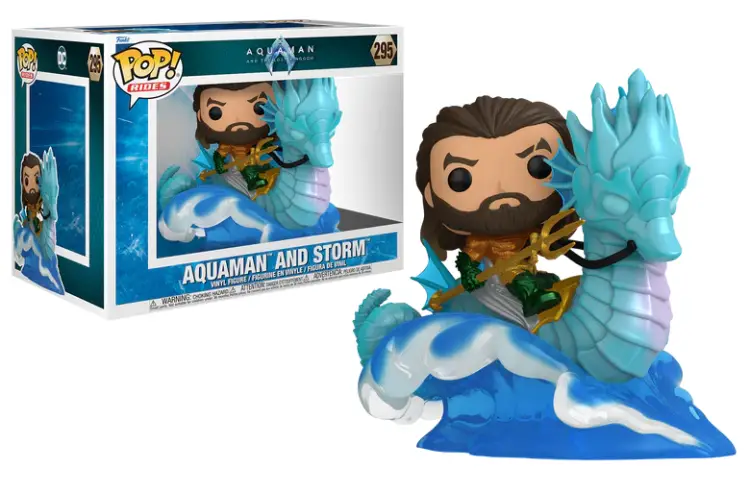AQUAMAN 2 - POP Ride DLX nr 295 - Aquaman i Storm