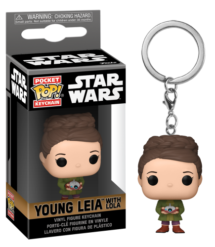STAR WARS OBI-WAN KENOBI - Kieszonkowe breloczki do kluczy - Leia Organa "Young