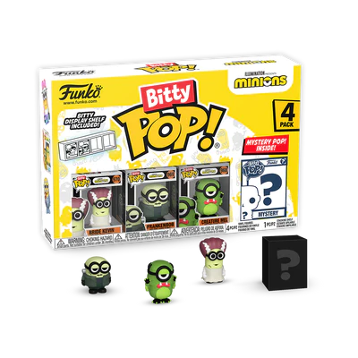 MINIONKI - Bitty Pop 4 Pack 2,5 cm - Frankenbob