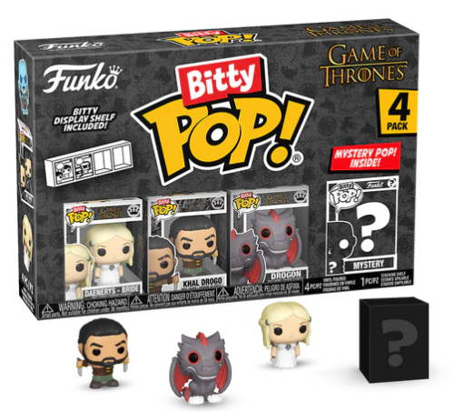 GAME OF THRONES - GAME OF THRONES - Bitty Pop 4 Pack 2.5cm - Khaleesi