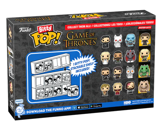 GAME OF THRONES - Bitty Pop 4 Pack 2,5 cm - Ned Stark