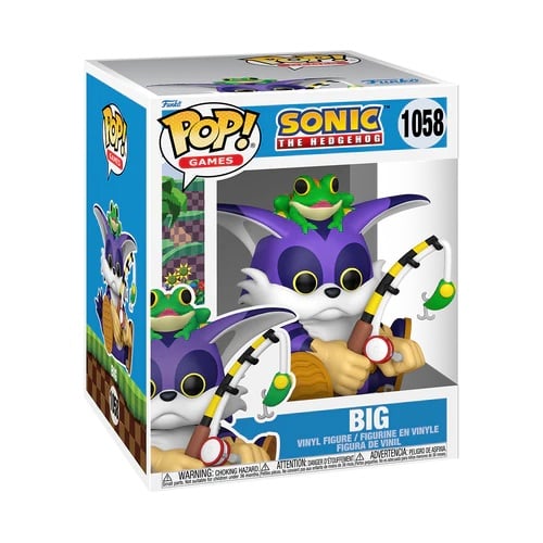 SONIC - POP Super 6'' N° 1058 - Duży kot z żabką