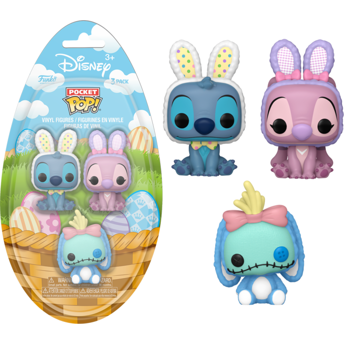 DISNEY - Asortyment 3 kieszonek Pop - Lilo & Stitch
