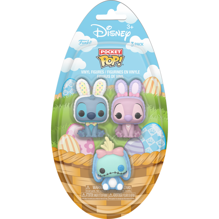 DISNEY - Asortyment 3 kieszonek Pop - Lilo & Stitch