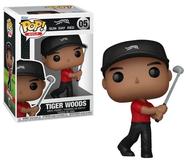 GOLF - POP N° 05 - Tiger Woods (Swing)