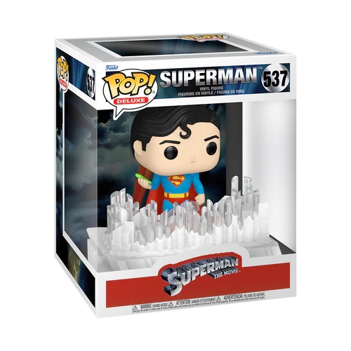 SUPERMAN (1978) - POP Deluxe N° 537 - Superman (Twierdza samotności)