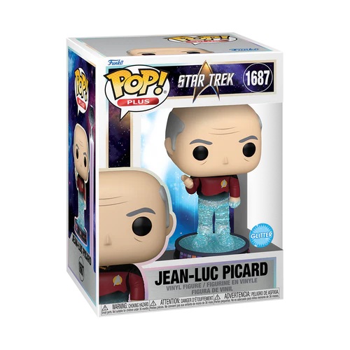 STAR TREK TRANSPORTER - POP Plus nr 1687 - Picard (brokat)