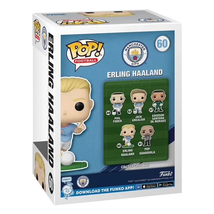 Funko POP! Football EPL: Manchester City - Erling Haaland #60