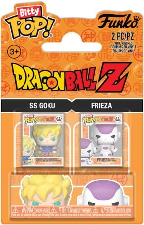 DRAGON BALL Z - Bitty Pop 2 Pack 2,5cm - Goku & Frieza