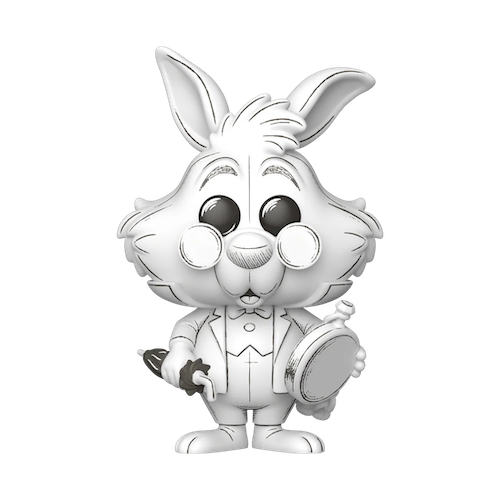 SKETCHED - POP Disney N° 1650 - Biały Królik
