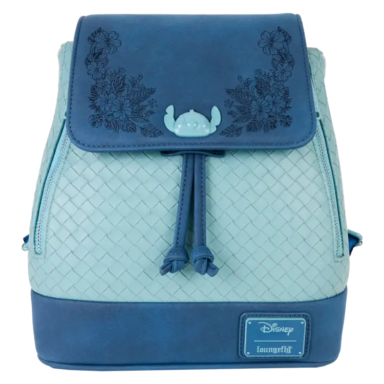 DISNEY - Stitch "Haftowany" - Mini plecak LoungeFly