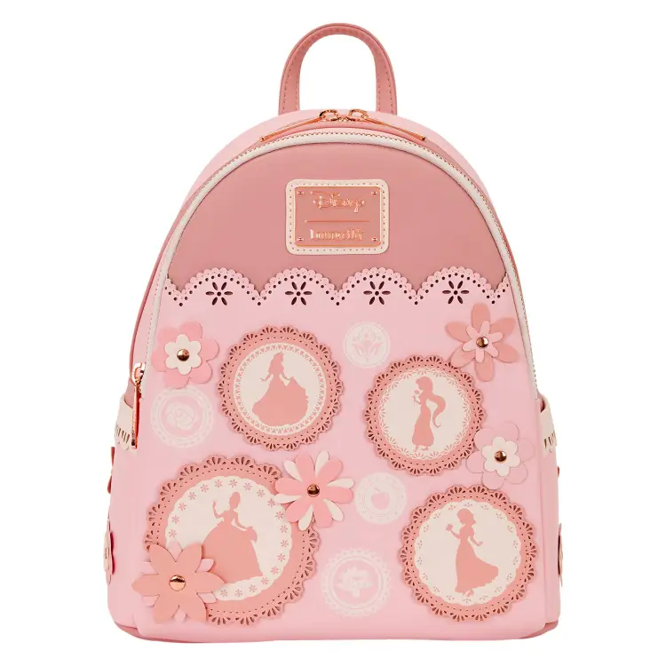 DISNEY PRINCESS - Kwiatowa koronka - Mini plecak LoungeFly
