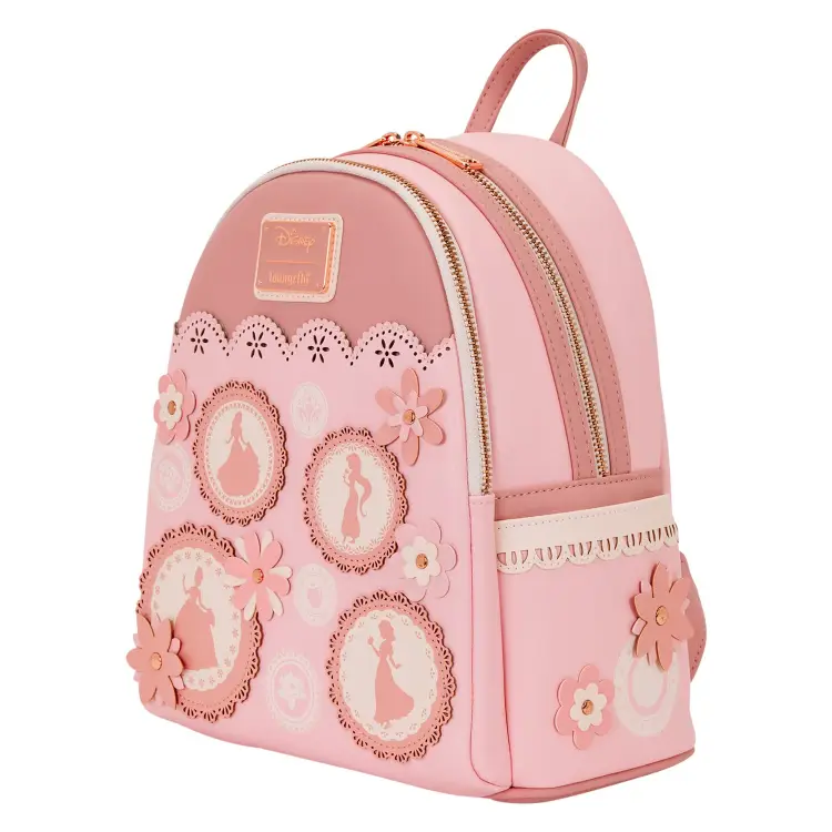DISNEY PRINCESS - Kwiatowa koronka - Mini plecak LoungeFly