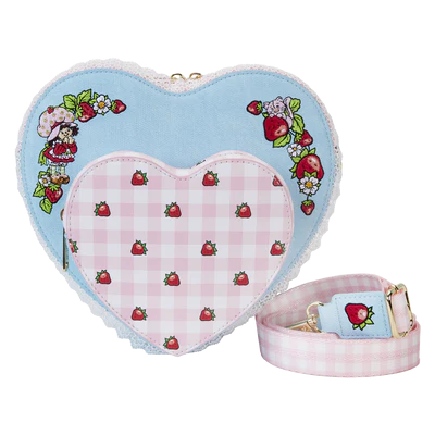 STRAWBERRY SHORTCAKE - Denim - Torba crossbody Loungefly