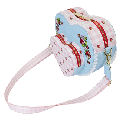STRAWBERRY SHORTCAKE - Denim - Torba crossbody Loungefly
