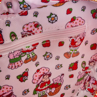 STRAWBERRY SHORTCAKE - Denim - Torba crossbody Loungefly