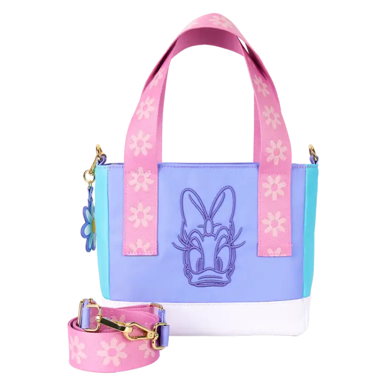 DISNEY - Daisy Duck - Mini nylonowa torba na ramię Loungefly