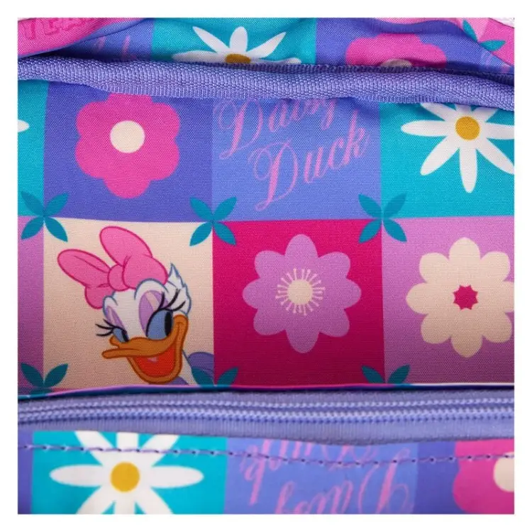 DISNEY - Daisy Duck - Mini nylonowa torba na ramię Loungefly