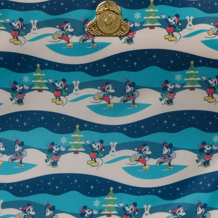 DISNEY - Mickey & Minnie "Holiday" - torba crossbody Loungefly