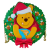 WINNIE THE POOH - Stuck in Wreath - Torba crossbody Loungefly