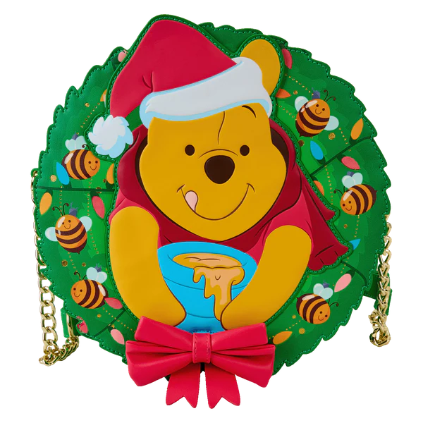 WINNIE THE POOH - Stuck in Wreath - Torba crossbody Loungefly