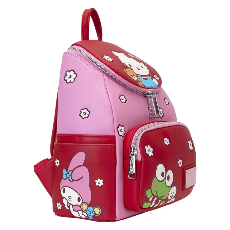 SANRIO - Hello Kitty & Friends "Color Block" - Mini plecak LoungeFly