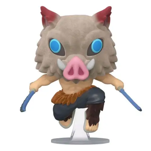 Funko POP! Demon Slayer: Kimetsu no Yaiba - Inosuke Hashibira Masked (Flocked)