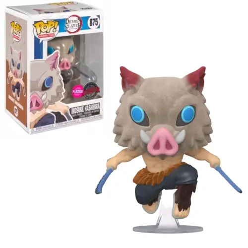 Funko POP! Demon Slayer: Kimetsu no Yaiba - Inosuke Hashibira Masked (Flocked)