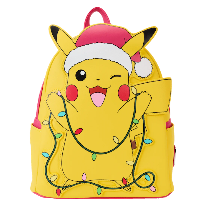 POKEMON - Holiday Pikachu - Mini plecak LoungeFly