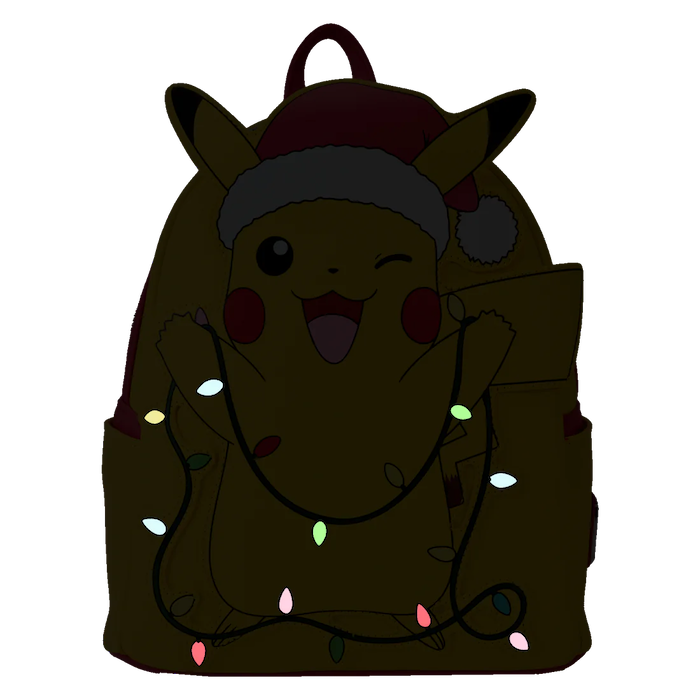 POKEMON - Holiday Pikachu - Mini plecak LoungeFly