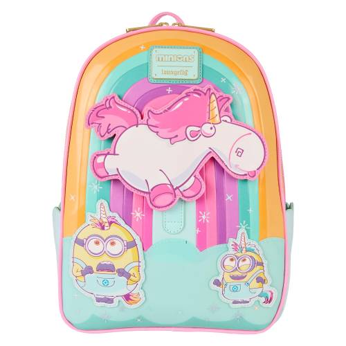 MINIONKI - Puszysty Jednorożec - Mini plecak LoungeFly
