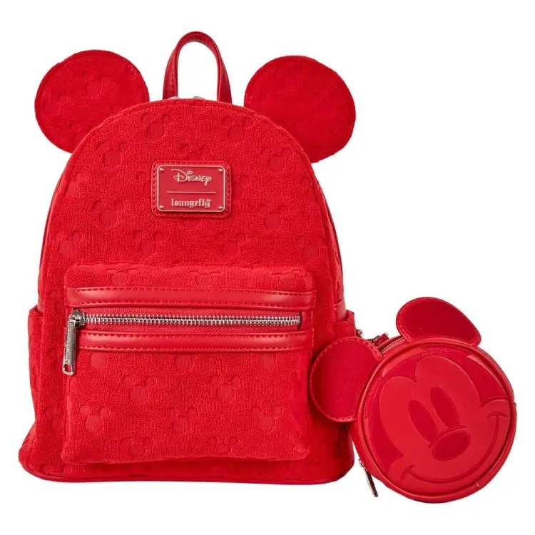 DISNEY - Mickey "Ears Burnout" - Mini plecak LoungeFly