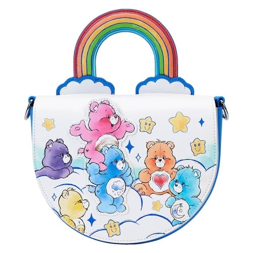 CARE BEARS - Rainbow - Torba crossbody Loungefly
