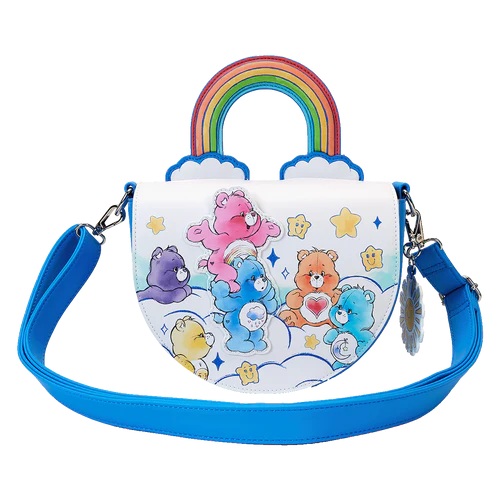 CARE BEARS - Rainbow - Torba crossbody Loungefly