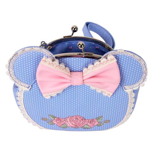 DISNEY - Minnie "Floral and Lace Kisslock" - Torebka crossbody Loungefly