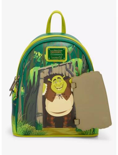 SHREK - Shrek & Donkey Swamp Door - Plecak LoungeFly na wyłączność