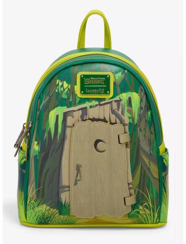SHREK - Shrek & Donkey Swamp Door - Plecak LoungeFly na wyłączność