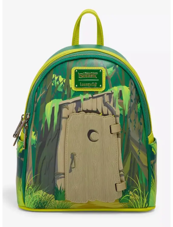 SHREK - Shrek & Donkey Swamp Door - Plecak LoungeFly na wyłączność