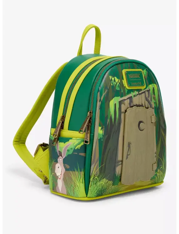 SHREK - Shrek & Donkey Swamp Door - Plecak LoungeFly na wyłączność
