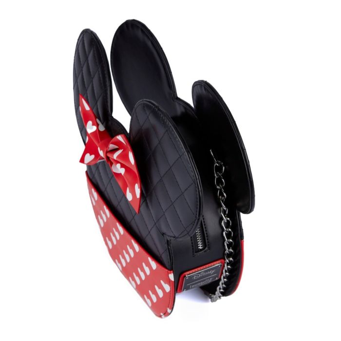 DISNEY - Mickey Minnie Valentine - Torba na ramię 'LoungeFly' '33x28cm'