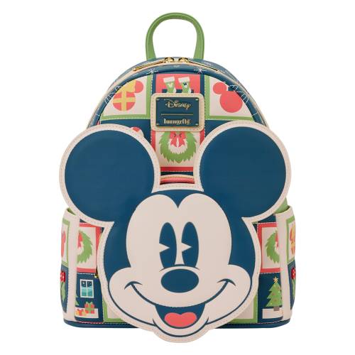 DISNEY - Mickey & Minnie "Holiday" - Mini plecak LoungeFly