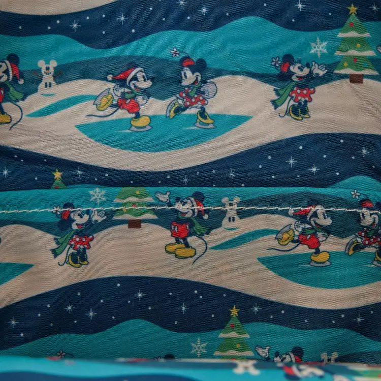 DISNEY - Mickey & Minnie "Holiday" - Mini plecak LoungeFly