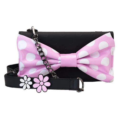 DISNEY - Minnie "Floral Rock the Dots" - Torba crossbody Loungefly