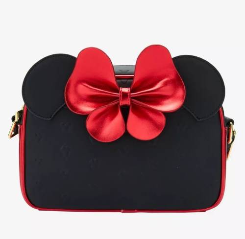 DISNEY - Myszka Minnie czerwona kokarda - Torba crossbody Loungefly 'Exclusive'