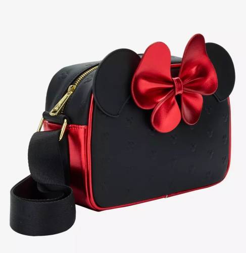 DISNEY - Myszka Minnie czerwona kokarda - Torba crossbody Loungefly 'Exclusive'