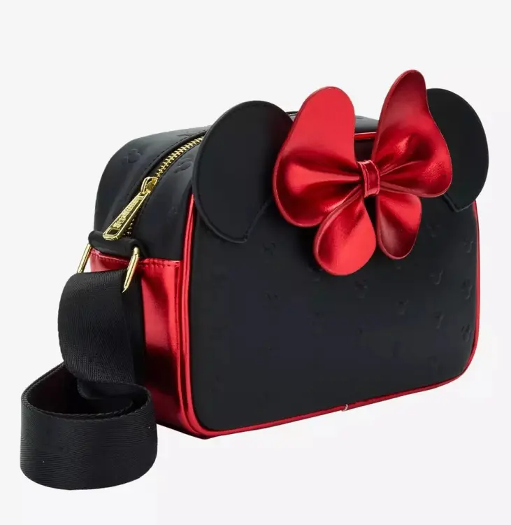 DISNEY - Myszka Minnie czerwona kokarda - Torba crossbody Loungefly 'Exclusive'